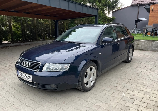 Audi A4 cena 17500 przebieg: 178373, rok produkcji 2004 z Ostroróg małe 92